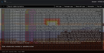 Koil Console Screen