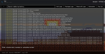 Koil Console Screen
