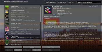 Content Screen (Resourcepack)