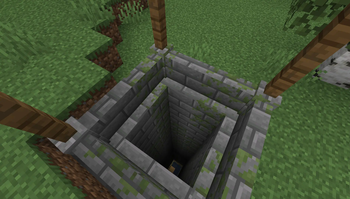 Surface wells that lead to the underground