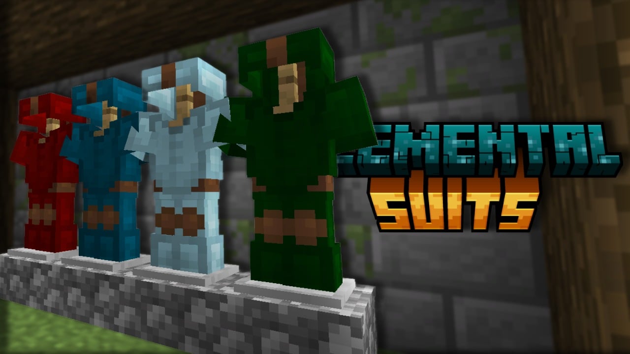 Elemental Suits - Battle! - Minecraft Data Pack