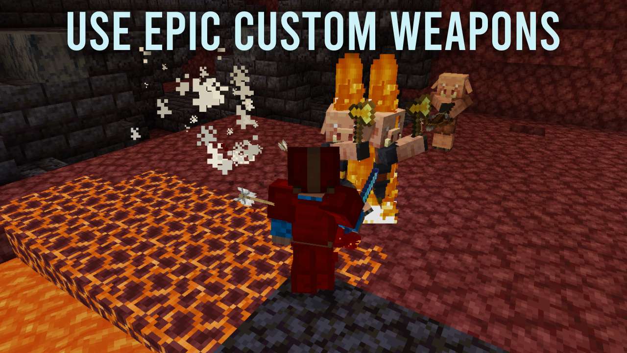 Use Epic Custom Weapons