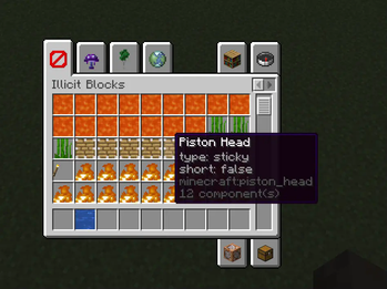 Block state tooltip