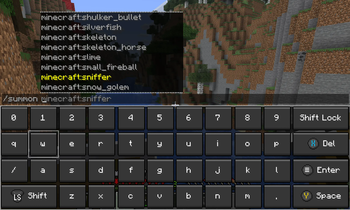 Chat keyboard