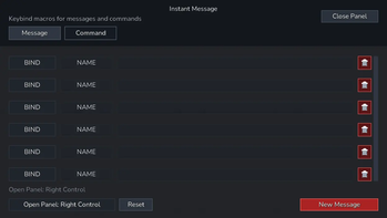 Message Panel