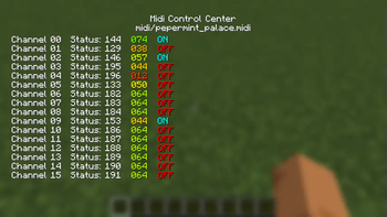 Playing a midi file in world