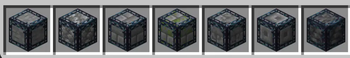 Infested Blocks in Inventory