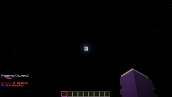 Default menu