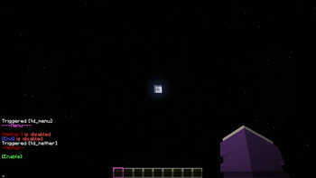 Nether menu