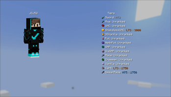 Profile screen