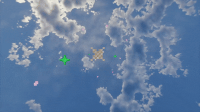 Nature projectile visual effects 