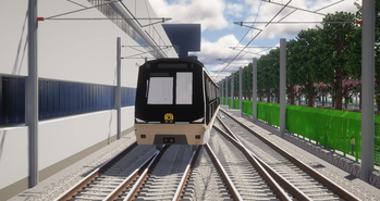 Hefei city(China) metro pack of MTR(我的世界铁路合肥追加包） — screenshot 3