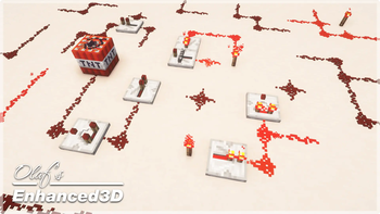 3D Redstone, Repeaters, & Comparators
