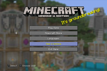 Main Menu