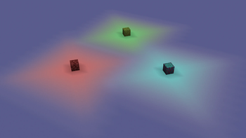 Lighting added via commands