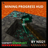 Mining Progress HUD
