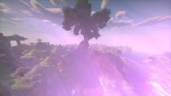 Large corrupted tree