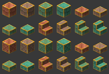 Preview showing Create's waxed copper blocks with the indicator outline.