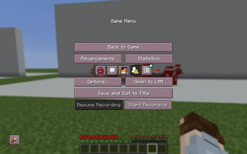 Pause Screen