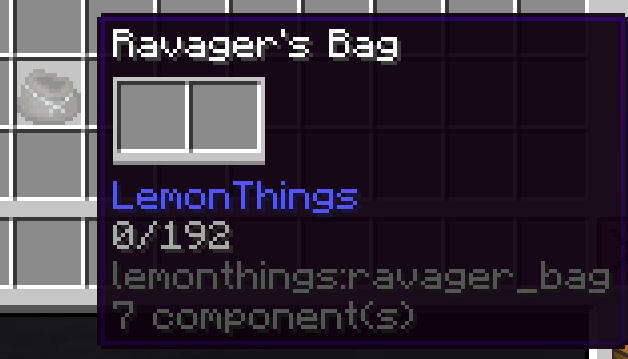 ravager bag 