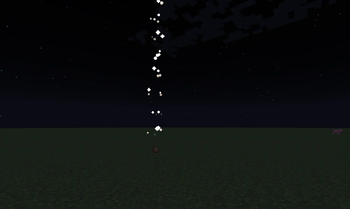 A landed falling star