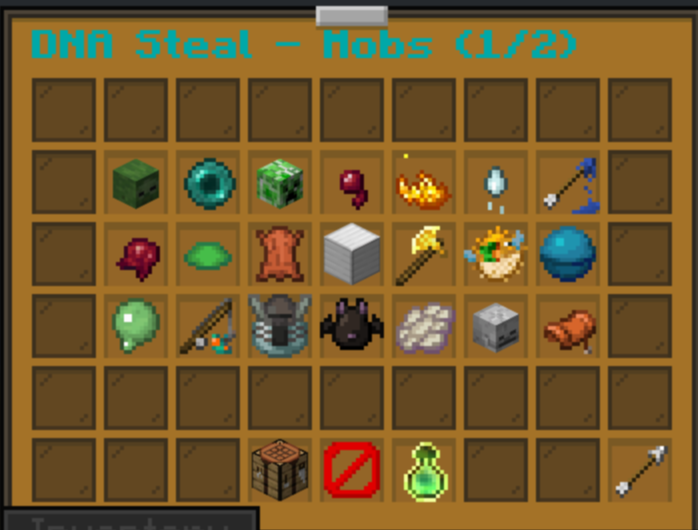 Mob DNA List