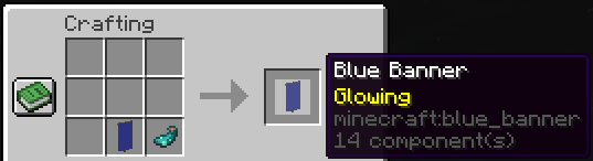 Glowing Banner Recipe