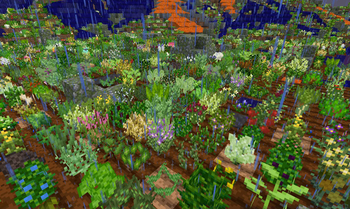 Pam's crops - naturally spawned in farming dimension