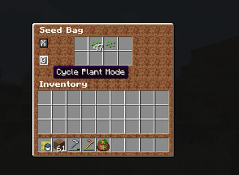 Seed Bag - Menu
