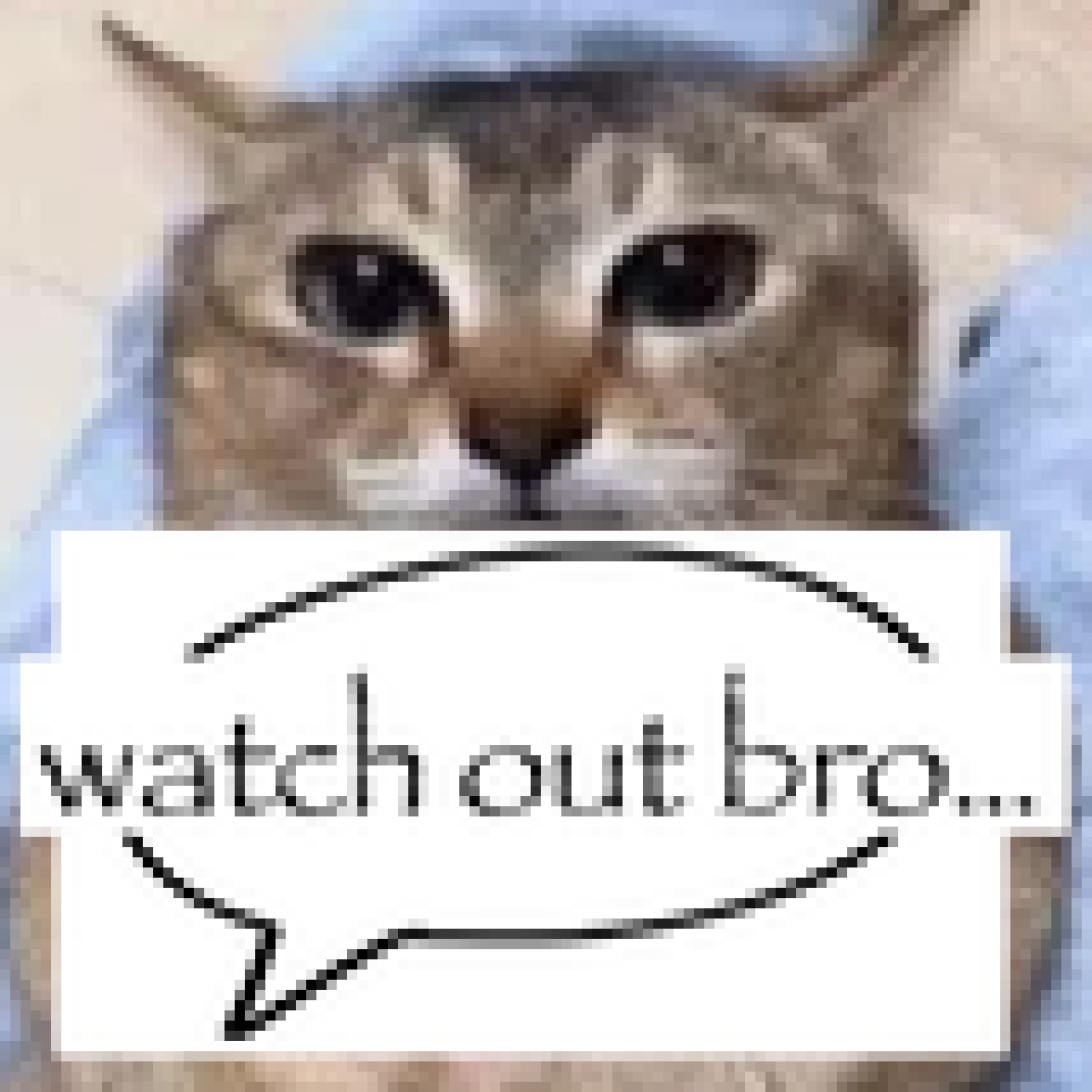 watch out bro...