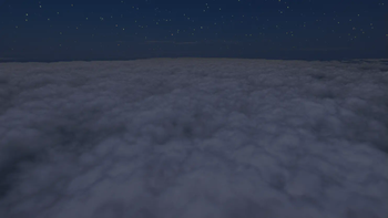 above clouds