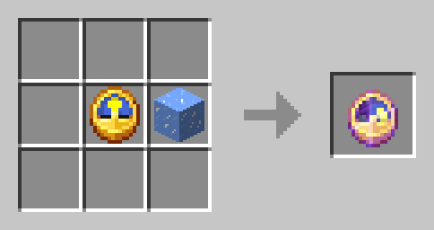 An Image displaying the Frozen Watch Crafting Recipe