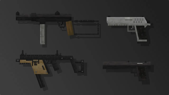 Ranger SMG, Rapid SMG, Magnum Pistol and Veterinary Pistol!