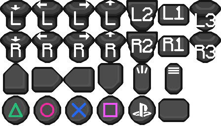 Controller Glyphs (DualShock 4)