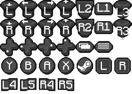 Controller Glyphs (Steam Deck)