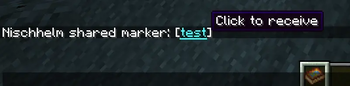share markers in chat