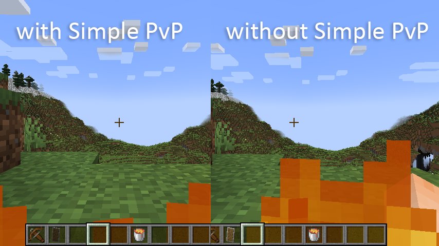 Simple PvP - better visualisation and nothig more! Minecraft Texture Pack