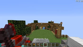 Netheright axe