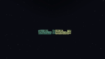 Mossy Prismarine Bricks/End Stone Bricks