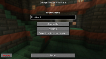 Edit Profile Screen