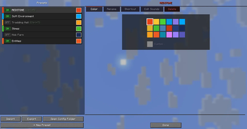 Preset Customization — Color