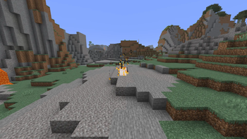 A second before the super-TNT explosion