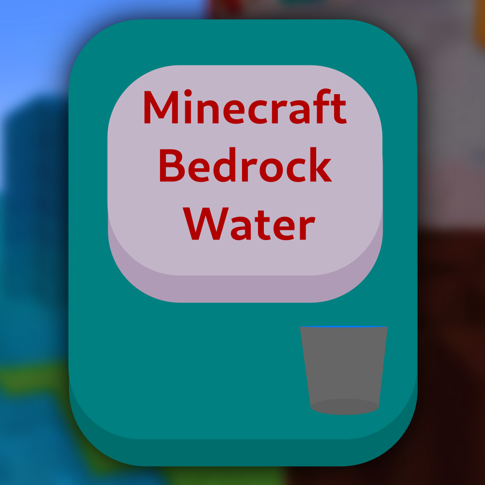 Minecraft Bedrock Water