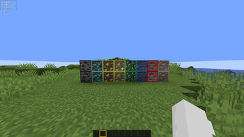 Visible ores