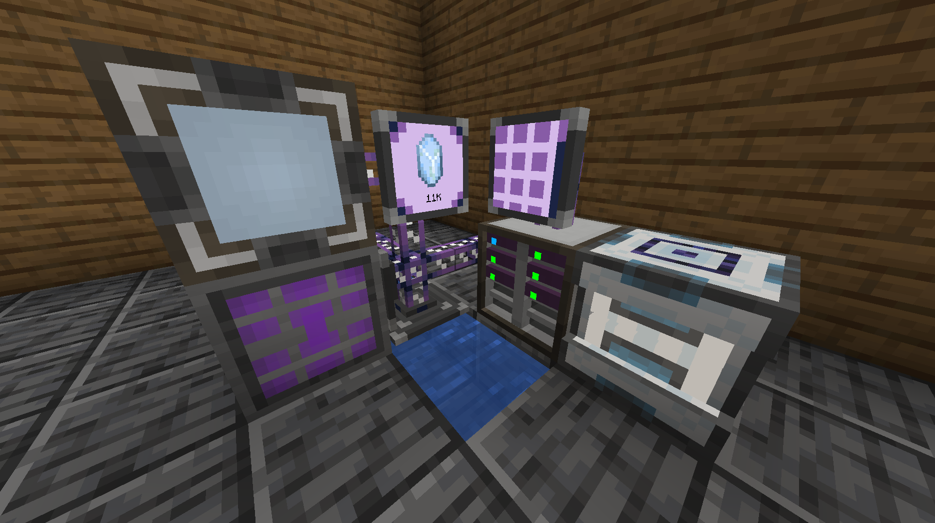 Advanced Inscriber, Crystal Growth Chamber and the DISKs - All in one picture.