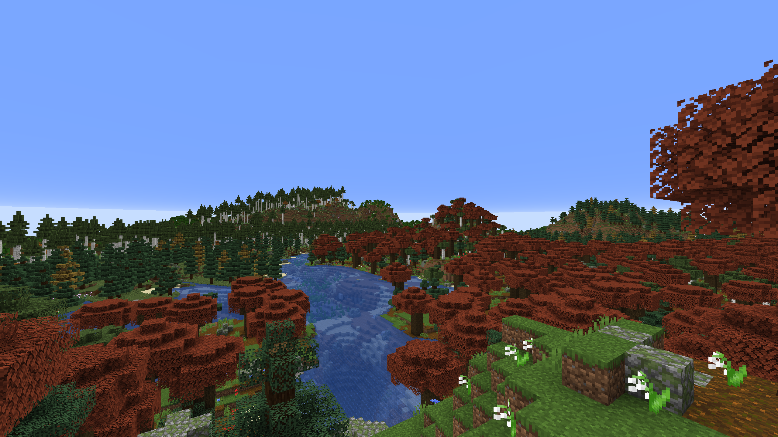 Autumnal Forest & Other Biomes (Banner)