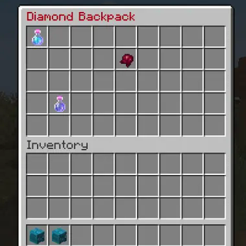 Diamond backpack (9x5)