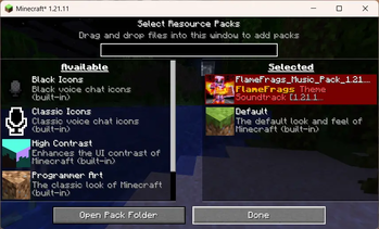 FlameFrags Soundtrack (Music Overhaul) — screenshot 1