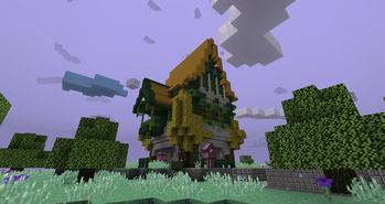A showcase of colored planks.