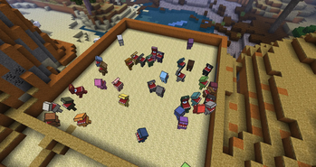 A congregation of mimics.